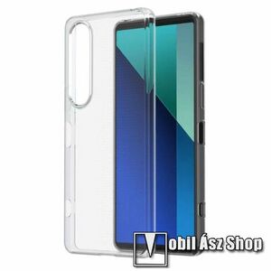 Szilikon védő tok / hátlap - ÁTLÁTSZÓ - SONY Xperia 1 VI kép