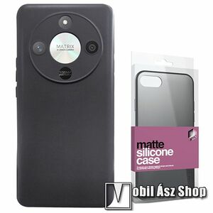 Xpro szilikon védő tok / hátlap - ULTRAVÉKONY! 0.33mm - MATT FEKETE - HUAWEI Honor Magic6 Lite / Honor X9b - GYÁRI kép