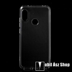 Szilikon védő tok / hátlap - ÁTLÁTSZÓ - Xiaomi Redmi 6 Pro / Xiaomi Mi A2 Lite kép