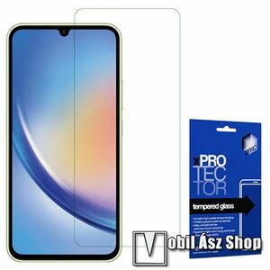 Xpro előlap védő karcálló edzett üveg - 0, 33 mm vékony, 9H, Arc Edge, A képernyő sík részét védi - SAMSUNG Galaxy A35 5G / Galaxy A55 5G - GYÁRI kép