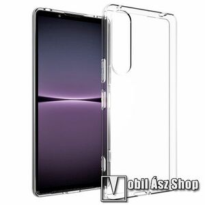Szilikon védő tok / hátlap - ÁTLÁTSZÓ - Sony Xperia 1 V kép