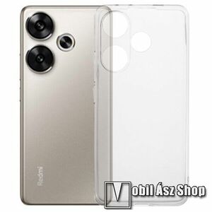 Szilikon védő tok / hátlap - ÁTLÁTSZÓ - kameravédelemmel - Xiaomi Redmi Turbo 3 / Poco F6 kép
