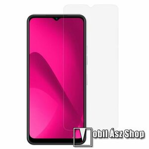 Előlap védő karcálló edzett üveg - 0, 3 mm vékony, 9H, Arc Edge, A képernyő sík részét védi - Telekom T Phone 2 5G (REVVL 7) kép