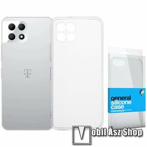 Xpro szilikon védő tok / hátlap - ULTRAVÉKONY! 0.33mm - ÁTLÁTSZÓ - Telekom T Phone 2 5G (REVVL 7) - GYÁRI kép