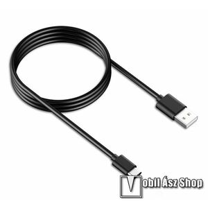 SAMSUNG adatátvitel adatkábel / USB töltő - USB / Type-C csatlakozók, 1, 5m hosszú, gyorstöltés támogatás - FEKETE - EP-DW700CBE - GYÁRI kép