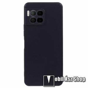 Szilikon védő tok / hátlap - MATT - FEKETE - TELEKOM T Phone 2 Pro 5G (REVVL 7 Pro) kép