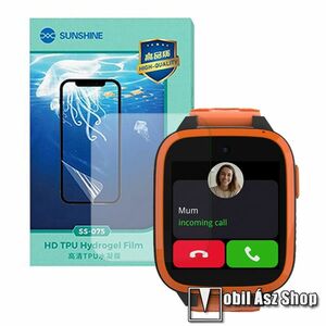 Xplora XGO3, Sunshine Hydrogel TPU okosóra képernyővédő fólia, Ultra Clear, Önregeneráló!, 1db kép