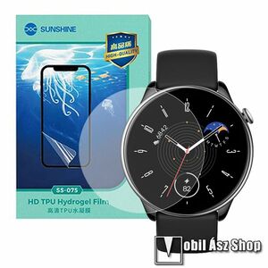 Xiaomi Amazfit GTR Mini, Sunshine Hydrogel TPU okosóra képernyővédő fólia, Ultra Clear, Önregeneráló!, 1db kép