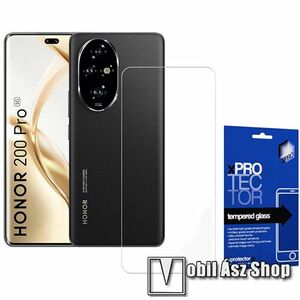 Xpro előlap védő karcálló edzett üveg - 0, 33 mm vékony, 9H, Arc Edge, A képernyő sík részét védi - HUAWEI Honor 200 Pro - GYÁRI kép