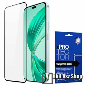 Huawei Honor X8b, Xpro előlap védő karcálló edzett üveg, 9H, 0.33mm, A teljes felületén tapad, A teljes kijelzőt védi, Fekete kép