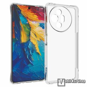 TCL 50 XL 5G, 50 XL Nxtpaper 5G, Telefontok, Szilikon, TPU, Erősített sarkok, Átlátszó kép