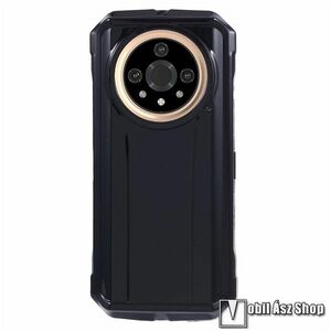 Doogee V31GT, Telefontok, Szilikon, Védőtok, Hátlap, Fekete kép