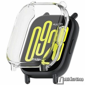 Xiaomi Redmi Watch 5 Active, Okosóra szilikontok, Szilikon előlapvédő is, Átlátszó kép