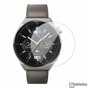 Huawei Watch GT 5 46mm, ENKAY okosóra üvegfólia, 9H, 0, 2mm, 1db, Sík részre, Átlátszó kép