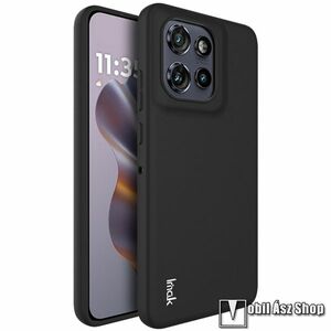 Motorola Edge 50 Neo 5G, Moto S50, Thinkphone 25, IMAK UC-3 telefontok, Szilikon, Matt, Fekete kép