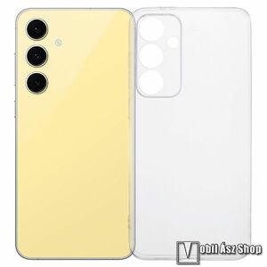 Samsung Galaxy S24 FE, Szilikon telefontok, 1, 5mm vastag, Kamerasziget védelem, Átlátszó kép