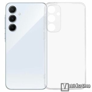 Samsung Galaxy A16 5G, A16 4G, Szilikon telefontok, 1, 5mm vastag, Kamerasziget védelem, Átlátszó kép