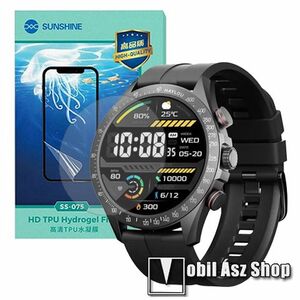 Xiaomi Haylou Solar Pro, Sunshine Hydrogel TPU okosóra képernyővédő fólia, Ultra Clear, Önregeneráló!, 1db kép