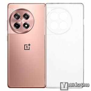OnePlus Ace 3, 12R, Szilikon telefontok, Kameravédelem, Átlátszó kép