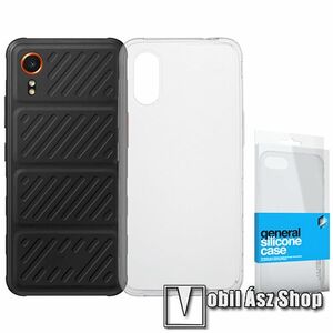 Samsung Galaxy Xcover7 (SM-G556), Xpro szilikon védő tok, ULTRAVÉKONY! 0.33mm, Átlátszó kép