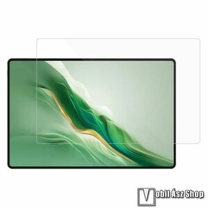 Honor MagicPad 2 12.3, Előlapvédő karcálló edzett üveg, Üvegfólia, 0, 3 mm vékony, 9H, Arc Edge, A képernyő sík részét védi, Átlátszó kép