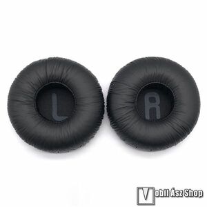 Fejhallgató fülpárna JBL Tune 600BT, T520BT, T500BT, T450BT-hez, 1 pár, Puha habszivacs, Zajszigetelés, Memóriahab, Könnyen cserélhető, Fekete kép