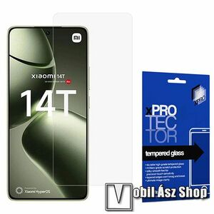 Xiaomi 14T, 14T Pro, Xpro előlap védő karcálló edzett üveg, 0.33mm vékony, 9H, Arc Edge, A képernyő sík részét védi, Átlátszó kép