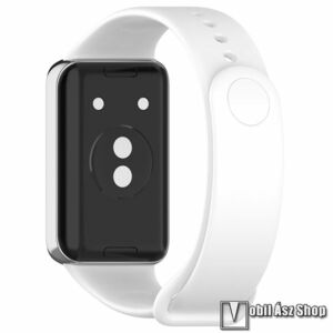 Honor Band 9, Okosóra szíj, Szilikon, 101+118mm hosszú, Fehér kép