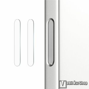 Apple iPhone 16, 16 Plus, 16 Pro, 16 Pro Max, NORTHJO karcálló edzett üveg, Üvegfólia kameravezérlő gombra, 2db, 9H, Tokbarát, Átlátszó kép