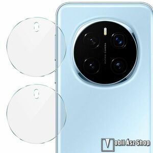 Honor Magic7 Pro, Imak kamera lencsevédő üvegfólia, 2db, 9H, Arc Edges, Átlátszó kép