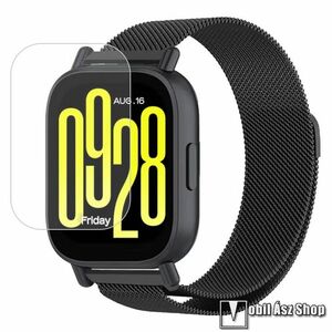 Xiaomi Redmi Watch 5 Active, TPU okosóra képernyővédő fólia, 1db, Törlőkendővel, Átlátszó kép