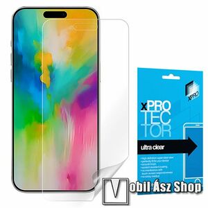 Apple iPhone 16 Pro, Xpro fólia, Clear, 1db, Sík részre, Átlátszó kép