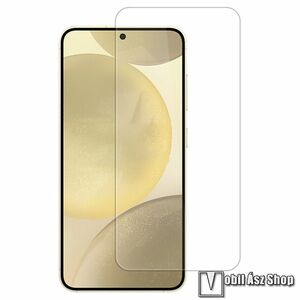 Samsung Galaxy A36 (SM-A366), A56 (SM-A566), Előlapvédő karcálló edzett üveg, Üvegfólia, 0, 3 mm vékony, 9H, Arc Edge, A képernyő sík részét védi, Átlátszó kép