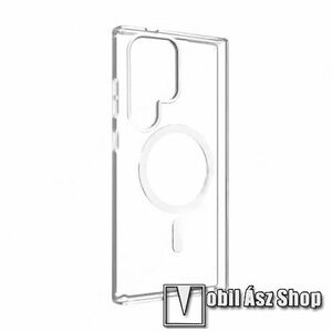 Samsung Galaxy S25 Ultra (SM-S938), PJ Transparent telefontok, Szilikon, MagSafe támogatás, Átlátszó kép
