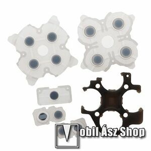 SONY Playstation 5 (PS5) V3.0, V4.0 kontrollerekhez belső szilikon nyomógomb készlet, 6db-os készlet, Gyári kép