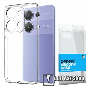 Xiaomi Redmi Note 13 Pro 4G, Poco M6 Pro 4G, Xpro szilikon védő tok, ULTRAVÉKONY! 0.33mm, Átlátszó kép