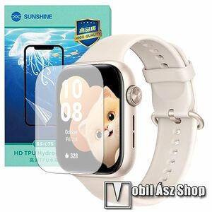Honor Watch 5, Sunshine Hydrogel TPU okosóra képernyővédő fólia, Ultra Clear, Önregeneráló!, 1db kép