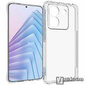 Xiaomi Poco M7 Pro 5G, Telefontok, Szilikon, TPU, Kamerasziget védelem, Erősített sarkok, Átlátszó kép