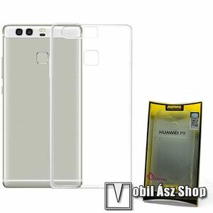 Huawei P9, Remax Crystal Telefontok, Szilikon, Átlátszó kép