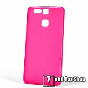 Huawei P9, Telefontok, Szilikon, TPU, Rózsaszín kép