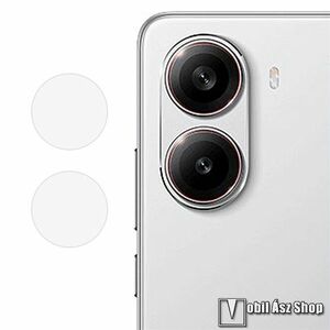 Xiaomi Poco X7 Pro 5G, Redmi Turbo 4 5G, Kameravédő üvegfólia, 0, 3mm, Arc Edge, 1szett, Átlátszó kép