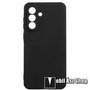 Samsung Galaxy A26 5G, YOOUP BASIC Telefontok, Mikroszálas szövet karcolásmentesítő belső, Matt, Fekete kép