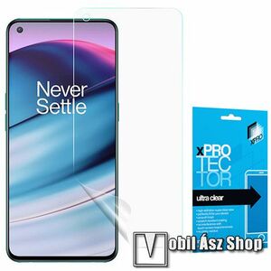 OnePlus Nord 2 5G, CE 5G, Xpro fólia, Clear, 1db, Sík részre, Átlátszó kép