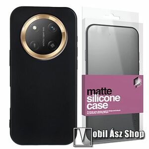 Honor X60 Pro 5G, Magic7 Lite 5G, X9c 5G, Xpro szilikon telefontok, Matt, Fekete kép