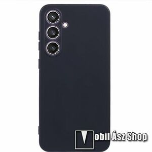 Samsung Galaxy A36, PJ KOL telefontok, Kamerasziget védelem, 2mm vastag, Matt, Fekete kép