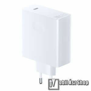 Honor SuperCharger GaN hálózati gyorstöltő Type-C aljzattal, 100W, max 20V/5A, 5503ABHA, Fehér, Gyári kép