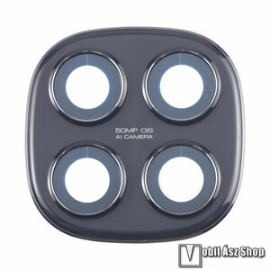 Xiaomi Redmi Note 14 Pro 5G, 14 Pro 4G, Kamera takaró plexi, OEM, Fekete kép