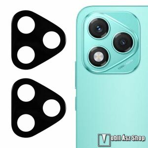 Honor 400 Lite, Kameravédő üvegfólia, 0, 3mm, Arc Edge, 2db, Fekete kép