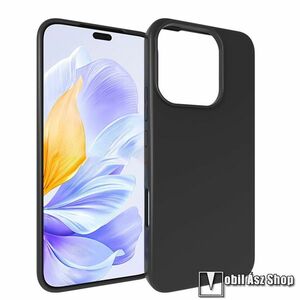 Honor 400 Lite, Telefontok, Szilikon, Matt, 1db, Fekete kép