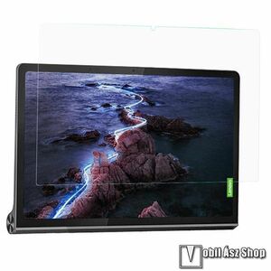 Lenovo Yoga Tab 11 (YT-J706F/YT-J706X), Előlapvédő karcálló edzett üveg, Üvegfólia, 0, 3 mm vékony, 9H, Arc Edge, A képernyő sík részét védi, 1db, Átlátszó kép